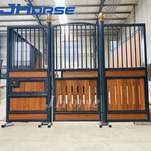 اسطبلات وحظائر الخيول المجلفنة 12 قدمًا ، مبان معدنية لحظائر الخيول ، كشك الخيول المخصص في الولايات المتحدة الأمريكية - Product Image 2