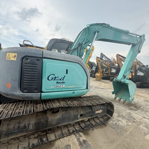 Excavadora Hidráulica Usada Kobelco SK135SR de 13 Toneladas con Cola Corta, Excavadora de Segunda Mano Original de Japón SK135 en Venta - Product Image 4