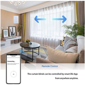 Smart Home Con Lăn Điều Khiển Từ Xa Chứng Chỉ <span class=keywords><strong>Ce</strong></span> Rohs Công Tắc Màn Trập Bộ Điều Khiển Thông Minh TUYA Công Tắc Rèm Wifi - Product Image 4