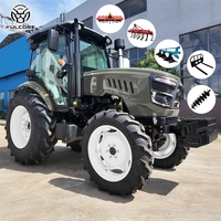 Tractor de Ruedas FULCORE con Motor Diésel de 4 Cilindros, Operación Flexible para Transporte Agrícola, Envío Gratis
