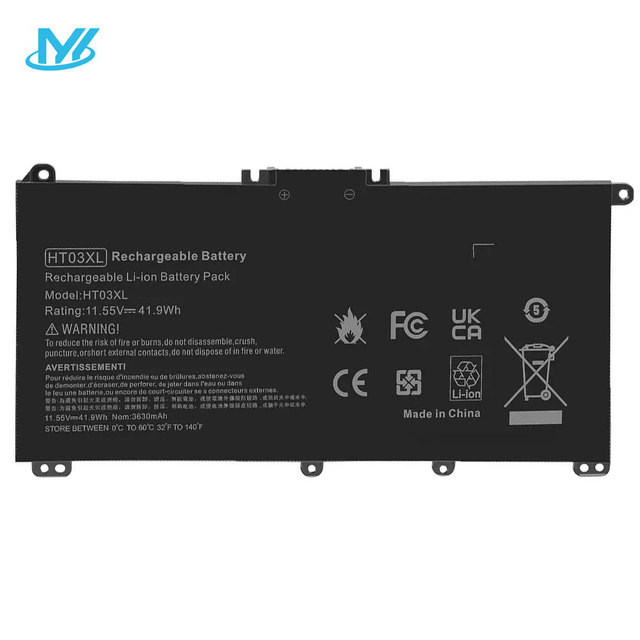 Rechargeable Li-polymer HT03XL Laptop Battery for Hp Pavilion 14-CE 14-CF 14-DF 15-CS 15-DA 15-DB 15-DW 17-by 17-CA Series