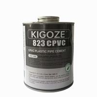 Adhésif à base de solvant en résine CPVC de qualité industrielle KIGOZE823 pour la construction et le transport de systèmes de tuyauterie