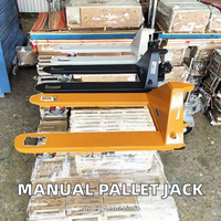 Transpalette manuel hydraulique 3T à ciseaux, capacité 1500 kg, largeur de fourche 550 mm, roues en nylon - Vente en gros