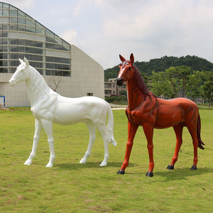 Sculpture abstraite grande en treillis métallique résistant aux intempéries, statue animale ajourée pour la décoration des parcs urbains, des pelouses et des centres commerciaux - Product Image 5