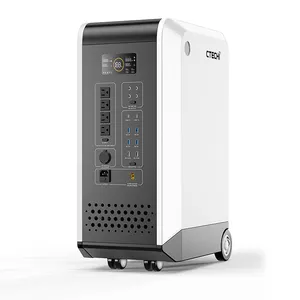 2000瓦Pd Qc3.0快速充电笔记本电脑银行48000毫安户外便携式220伏110伏电池200瓦电站