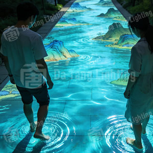 Jeux de projection interactive au sol pour enfants, destinés aux lieux de divertissement et aux zones ludiques des centres commerciaux - Product Image 4