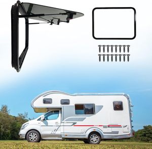 Ventana de Salida para Remolque de Caballos TZ TZ-RV-8, 700*400 mm, Aleación de Aluminio, Vidrio Templado de Repuesto - Product Image 1