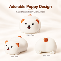 Jouet sensoriel anti-stress en forme de chiot mignon en blocs de construction, à presser, pour enfants de 5 à 7 ans, vente en gros
