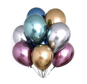 Wholesale Chrome Metallic Latex <b>Balloons</b> for Party Birthday <b>Wedding</b> 10inch 1.8g Helium Inflatable Globos Cromados Decorations - Product Image 2