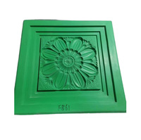 Moule en silicone pour la fabrication de lampes décoratives en plâtre pour plafond en gypse, moule pour médaillon de lampe, panneau de lampe en plâtre, moulage à vendre