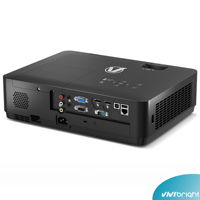 Projection intelligente alimentée par VIVIBRIGHT PL1000WU Projecteur 4K Affichage multimédia en continu Divertissement portable Apprentissage interactif