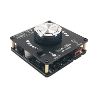Module amplificateur audio numérique stéréo 2.0 WUZHI AUDIO ZK-1002M MINI avec Bluetooth, plusieurs entrées, 100W x 2