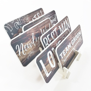 Letrero de tablero de PVC rígido personalizable para cumpleaños Ramadán Diwali accesorios de fiesta de Pascua Navidad <span class=keywords><strong>Año</strong></span> <span class=keywords><strong>Nuevo</strong></span> boda decorativa - Product Image 1