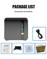 Imprimante thermique de reçus MHT-P80A 3 pouces, imprimante thermique de reçus et de factures de 80 mm pour les petites entreprises, imprimante POS USB Bluetooth