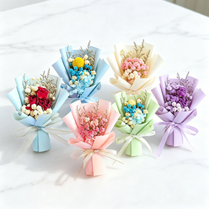 Ramo de Flores Secas Naturales de Gypsophila, Difusor para Coche, Clip para Rejilla de Ventilación, Adorno Decorativo, Regalo Dulce para Ella - Product Image 1