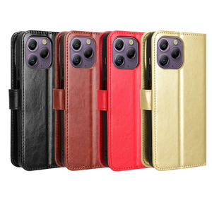 Pour <span class=keywords><strong>Blackview</strong></span> A96 étui portefeuille, rétro PU cuir fentes pour cartes support magnétique Flip Folio couverture de téléphone portable pour <span class=keywords><strong>Blackview</strong></span> A96 - Product Image 1