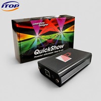 Lumière laser LED RGB DMX512 activée par le son pour DJ, discothèque, bar, scène