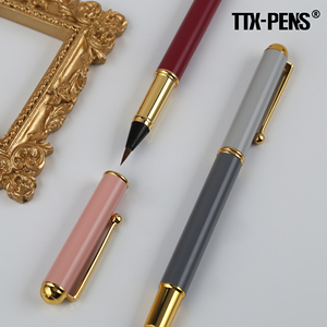 Ensemble <span class=keywords><strong>de</strong></span> stylos <span class=keywords><strong>de</strong></span> calligraphie chinoise réutilisables en métal <span class=keywords><strong>de</strong></span> qualité supérieure TTX Office Premium avec <span class=keywords><strong>pinceau</strong></span> à <span class=keywords><strong>encre</strong></span> en poils <span class=keywords><strong>de</strong></span> laine - Product Image 6