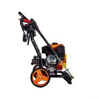 BISON Pompa Aksial Tekanan Tinggi Bensin Baru 6.5HP 2500Psi 2.4Gpm 196cc 170Bar untuk Tempat Cuci Mobil & Optik