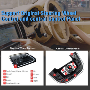 Wireless MMI CarPlay Box Android Auto per <span class=keywords><strong>AUDI</strong></span> <span class=keywords><strong>Q5</strong></span> <span class=keywords><strong>2009</strong></span>- 2016 Mirror Link navigazione Smart Carplay aggiornamento schermo originale - Product Image 5