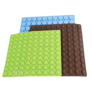 แผ่นรองอบมาการองซิลิโคนแบบมีรูขนาดใหญ่ ปลอดสาร BPA ทนความร้อน ไม่ติดกระทะ - Product Image 1