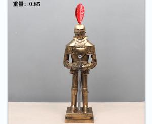 Antique Iron Soldiers Metal Crafts Medieval Knight armor <strong>Model</strong> - Product Image 4
