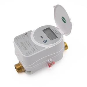 Slimme Ultrasone Prepaid Watermeter 6 Jaar Batterijduur Gietijzeren Plastic Omhulsel Voor Woonappartementsgebouwen Oem - Product Image 1