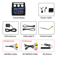 10 ''GPS BT RDS WIFI G Android voiture stéréo multimédia sans fil Carplay écran tactile autoradio lecteur pour VW Touran 2004 ~ 2008