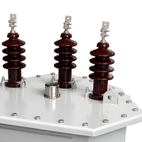 Transformateur triphasé immergé dans l'huile 1600 2000 2500 kVA, encastré dans un coffret métallique, monté au sol, transformateur de puissance industriel