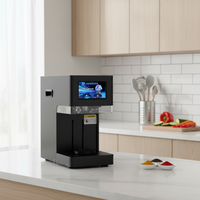 Scelleuse de bouteilles électrique entièrement automatique Meihui, sans rotation, pour bouteilles PET, scellage haute fréquence, machine en acier inoxydable 304