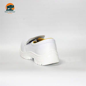 Scarpe Antinfortunistiche Rocky Buffalo Nuovo Design Bianche in Microfibra con Tomaia in Rete Gialla Antiscivolo <span class=keywords><strong>Calzature</strong></span> da Lavoro Basse - Product Image 5