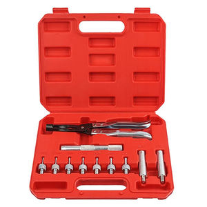 <span class=keywords><strong>Kit</strong></span> de herramientas de reparación de automóviles/motocicletas de acero profesional de 11 piezas, instalador removedor de sello de válvula Universal con sello de aceite - Product Image 1