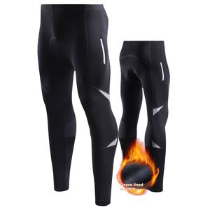 <span class=keywords><strong>Pantaloni</strong></span> da <span class=keywords><strong>ciclismo</strong></span> a prova di freddo traspirante in pile caldo e traspirante da <span class=keywords><strong>uomo</strong></span> con cuscino 3D completo da <span class=keywords><strong>ciclismo</strong></span> - Product Image 5