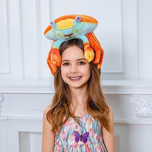 GTADQIU 11 Inch Crab Figural Stuffed Animals Soft Plush <b>Toys</b> in Colorful Bags Cute Plushies for Boys and Girls - Product Image 4