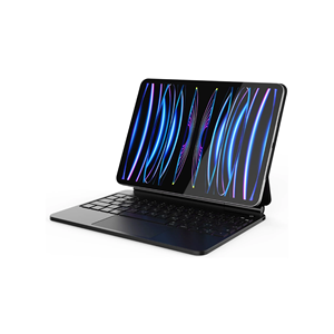 Casing Tablet cerdas, Tablet cerdas, nirkabel, casing dengan tombol lampu latar, Keyboard Trackpad Multi sentuh untuk <span class=keywords><strong>Ipad</strong></span> Pro 11/12, 9 - Product Image 1