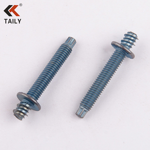 Bu Lông Ren Đầu Torx Máy Giặt Tròn Bằng Thép Cacbon Mạ Kẽm Bu Lông Ren Hai Đầu - Product Image 3