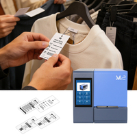 MS-CH650 Dickkarten-Drucker Thermotransfer-Kartendrucker für Kleidungsetiketten, Papieretiketten, 55mm Breite, Automatischer Einzug