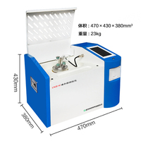 VLUUKE LNJS-H High Accuracy IP67 Protection Aluminum Alloy Oil Dielectric Loss Tester 2-Year Warranty for Electrical Testing