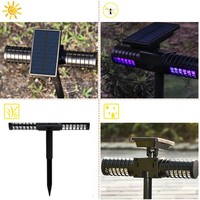 Trampa Solar repelente de mosquitos, lámpara de césped para exteriores, repelente de plagas, control de insectos