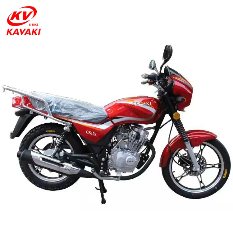 オートバイホイール125cc/150cc中国KAVAKIガソリンGS125電動バイク2輪