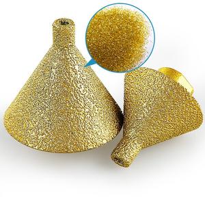 Agujero de apertura de soldadura de diamante <span class=keywords><strong>PEX</strong></span> M10 de 50mm Agujeros de expansión en brocas de chaflán de azulejo de cerámica de mármol - Product Image 1