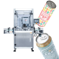 Machine automatique de scellage et de remplissage de canettes à grande vitesse, machine de scellage de canettes de bière, machine de sertissage de bocaux en verre
