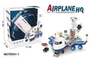 Дешевый полицейский легкий музыкальный пульт дистанционного управления трек таксинг самолёт Мобильная игрушка главный офис - Product Image 2