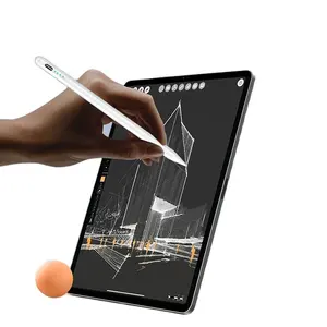 Magnetic Universal Active Stylus Pen - Compatible with Apple iPad & Android Tablets, Precise Capacitive Touch for Drawing