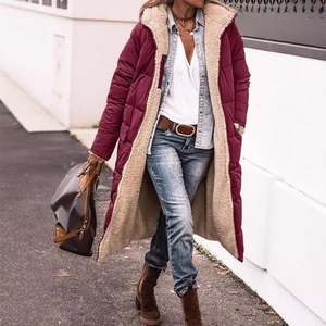 High <strong>Fashion</strong> Women Customized Long Puff Down Jacket Women Contrast Puff Down <strong>Vest</strong> Long Down Coat - Product Image 1