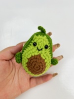 Vente en gros de jouets en laine mignons pour la couture et le tissage, poupées animales au crochet positives faites à la main pour enfants