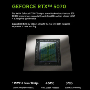 โน้ตบุ๊กเกมมิ่ง 2025 New Legion R7000P R9-8945H แรม 16GB DDR5  SSD 1TB RTX 5070-8GB หน้าจอ 16 นิ้ว 2.5K 240Hz 100% DCI-P3 ปี 2025 - Product Image 2