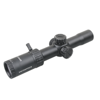 Lunette de tir tactique VictOptics OPSL32 1.5-6x28 30mm Monotube en aluminium entièrement multi-couches avec illumination rouge et verte