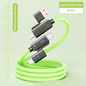 Cable de Datos de Carga Súper Rápida de 100W 6A al por Mayor de Fábrica, Cable Tipo-C con Logotipo Personalizado, Confiable para Uso en Oficina - Product Image 4