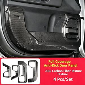 Panel Protector Antipatadas para Puerta, Compatible con Jetour Traveler <span class=keywords><strong>CDM</strong></span> T2 23-26, Cobertura Total, Fibra de Carbono, Accesorios Interiores - Product Image 6